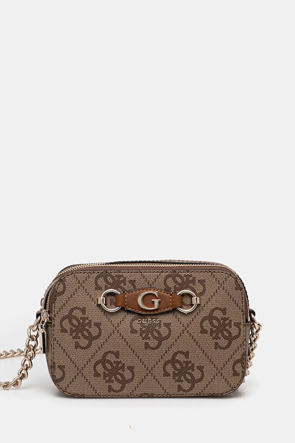 Kabelka Guess IZZY vzorovaný béžová HWOS86.54140