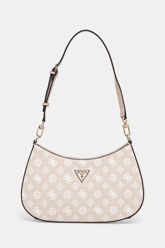 Guess torebka NOELLE nie mieści A4 beżowy HWPG78.79180