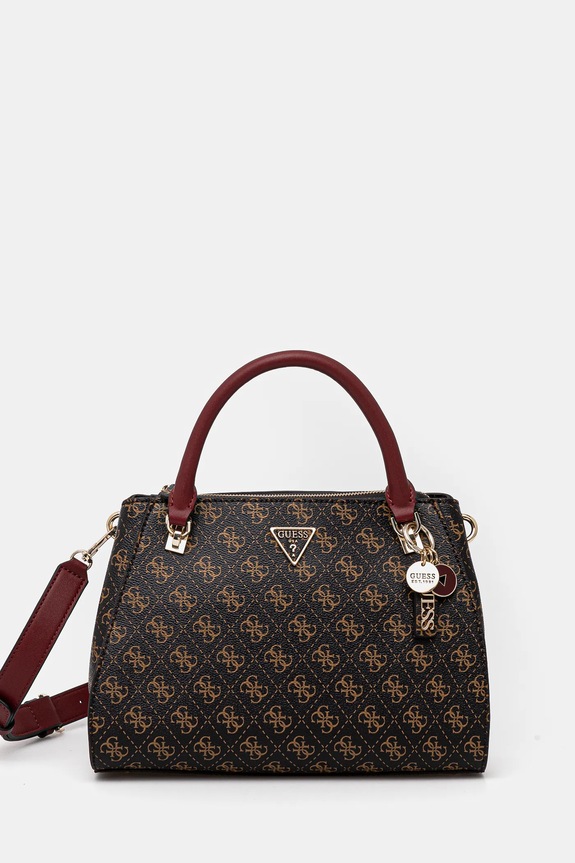 Guess torebka NOELLE nie mieści A4 brązowy HWQL78.79070