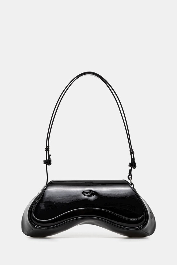Torba Diesel PLAY PLAY CROSSBODY cross body premalo za format A4 crna X10221.P6255
