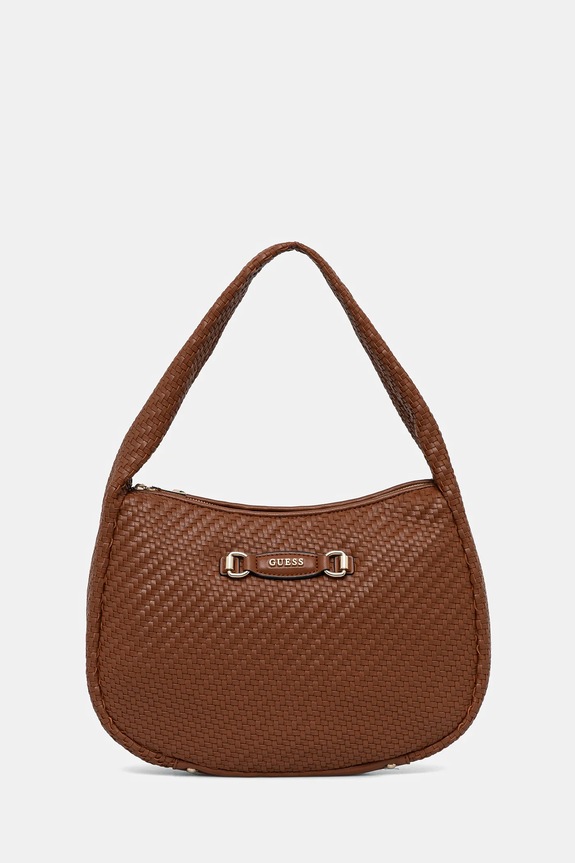 Guess torebka FRANCY nie mieści A4 brązowy HWWG95.30020