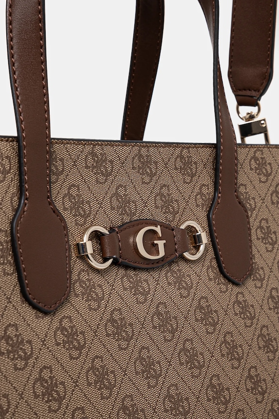 Τσάντα Guess IZZY καφέ HWSG86.54220