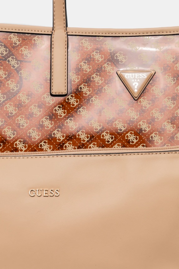 Guess torebka TUANA beżowy HWVV95.25240