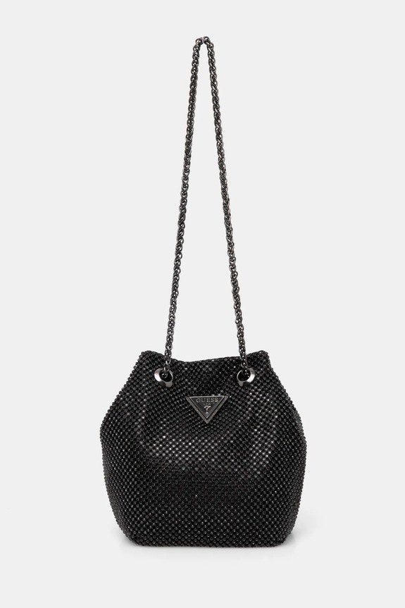 Guess torebka ZALINA nie mieści A4 czarny HWRB93.50750
