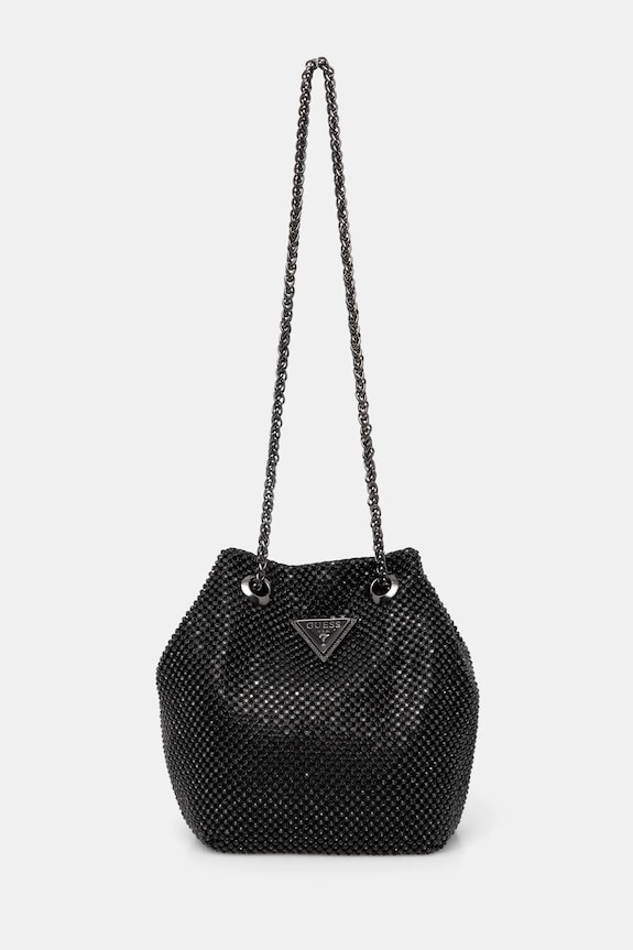 Guess torebka ZALINA nie mieści A4 czarny HWRB93.50750