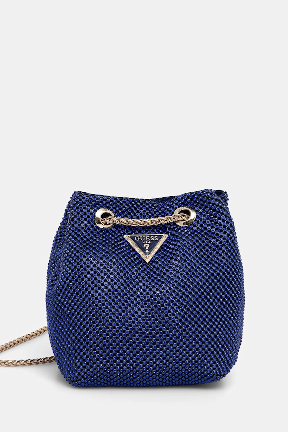 Kabelka Guess ZALINA nášivka námořnická modř HWRE93.50750