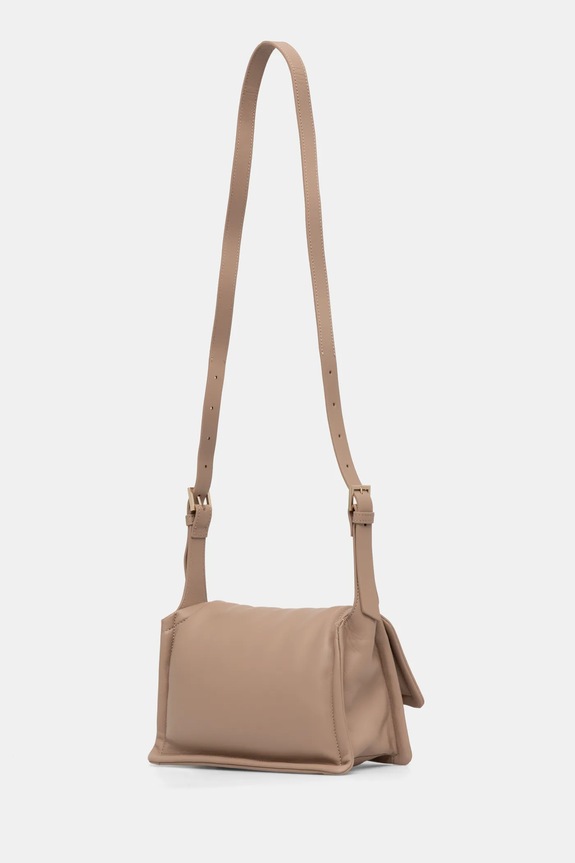 Accesorii Guess poseta de piele EVA HWSTPF.L5116 bej