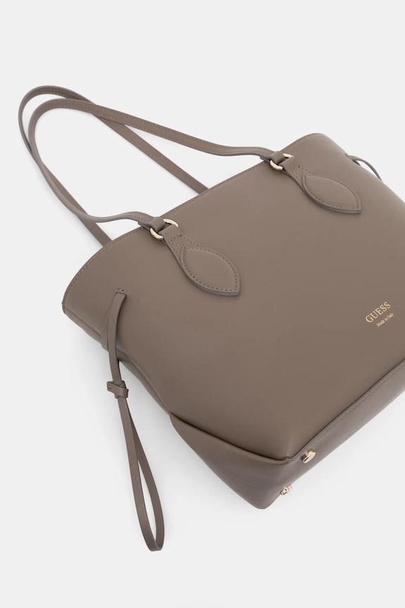 Guess poseta de piele FLORENCE maro HWFLNC.L5103
