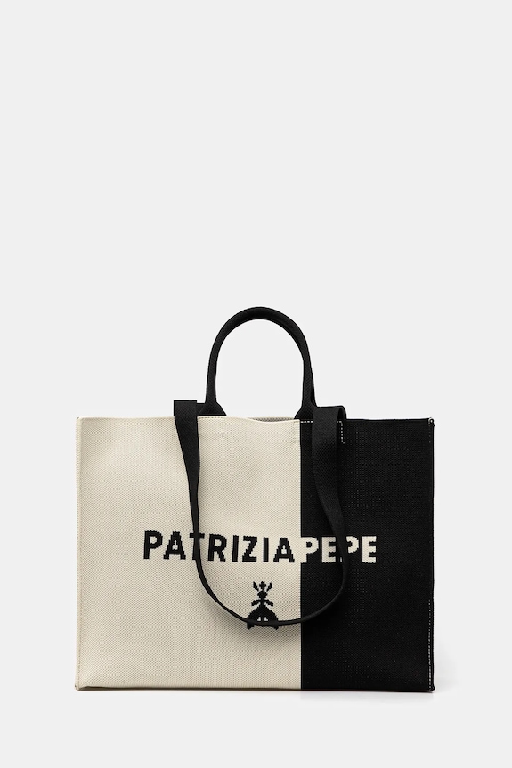 Patrizia Pepe borsetta stampa all-over beige 2B0122.K264