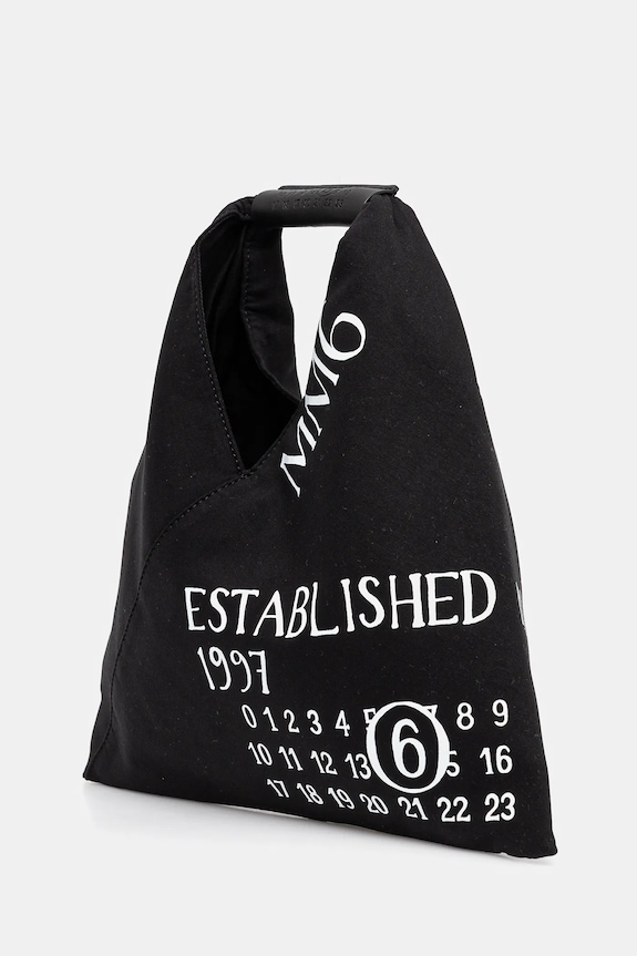 MM6 Maison Margiela cotton handbag SB6WD0013.P7260 black SS25