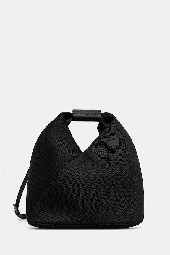 MM6 Maison Margiela torebka skóra licowa czarny SB6WD0026.P6414