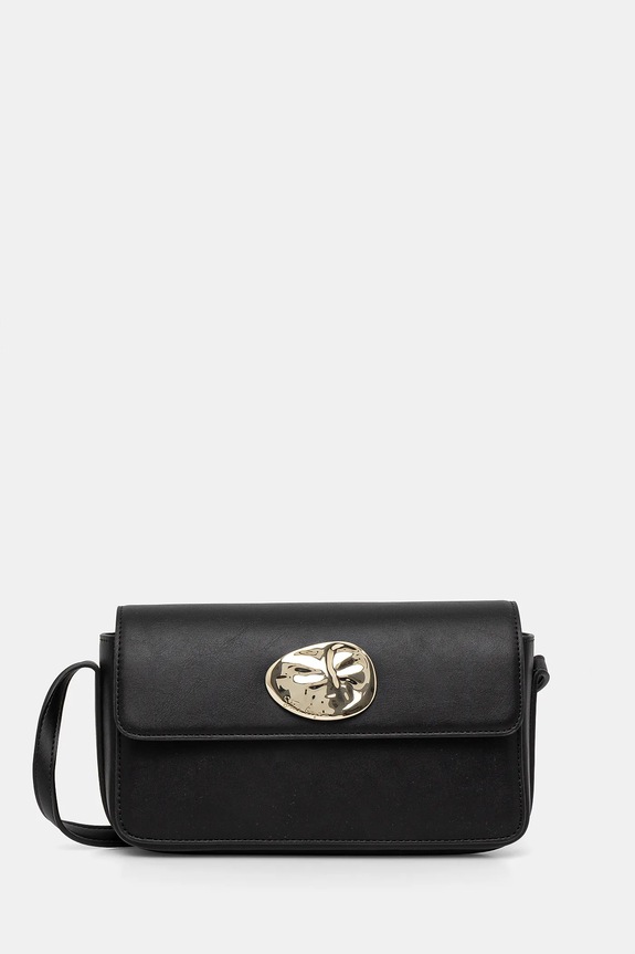 Τσάντα Stine Goya συνθετικό μαύρο SG.SS25.B026.2373