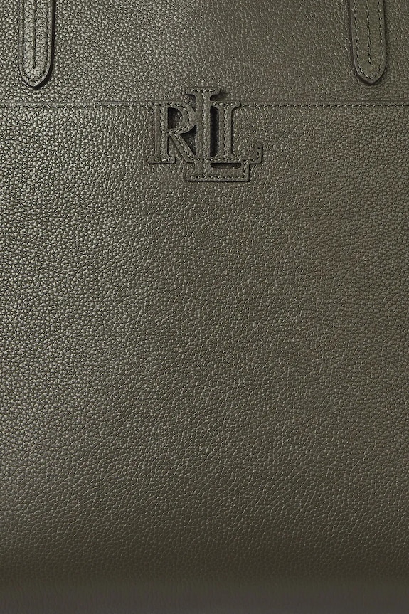 Lauren Ralph Lauren torebka skórzana 431960183 zielony