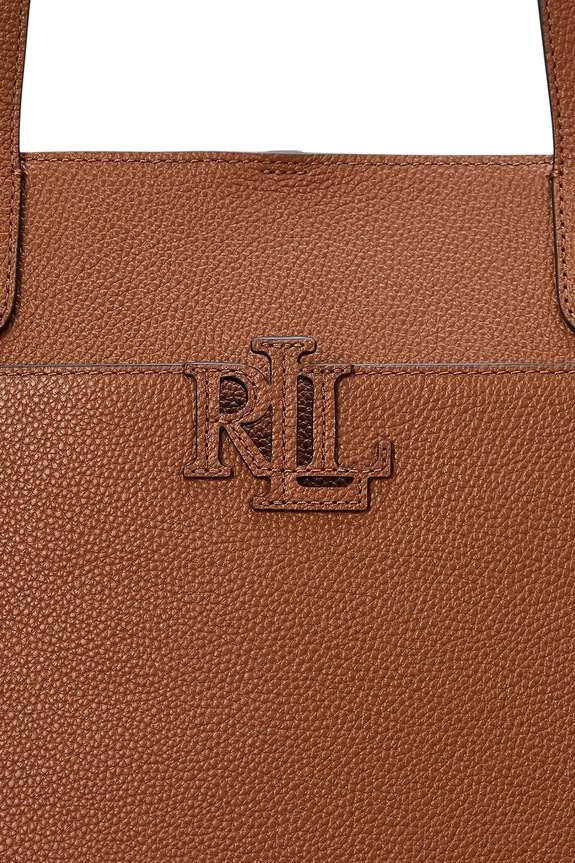 Lauren Ralph Lauren poseta de piele 431960183 maro