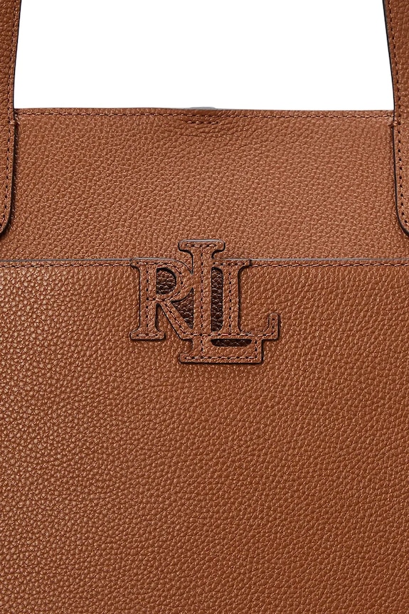 Lauren Ralph Lauren poseta de piele 431960183 maro