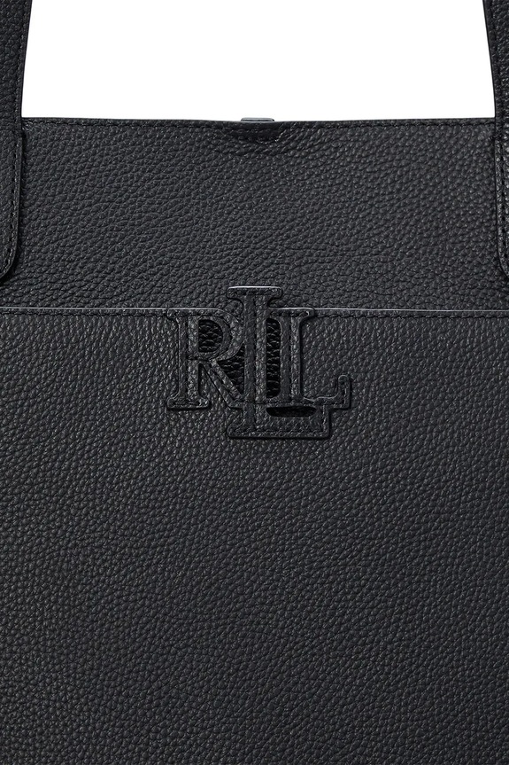 Kožená kabelka Lauren Ralph Lauren 431960183 černá