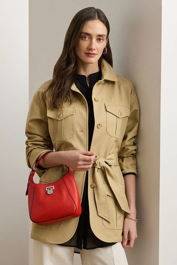 Lauren Ralph Lauren torebka skórzana 431966750