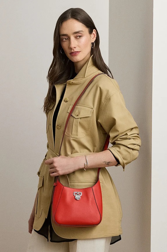 Lauren Ralph Lauren torebka skórzana 431966750