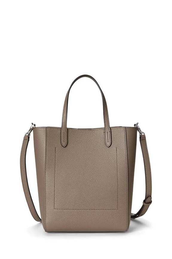 Dodaci Kožna torba Lauren Ralph Lauren 431966760 smeđa