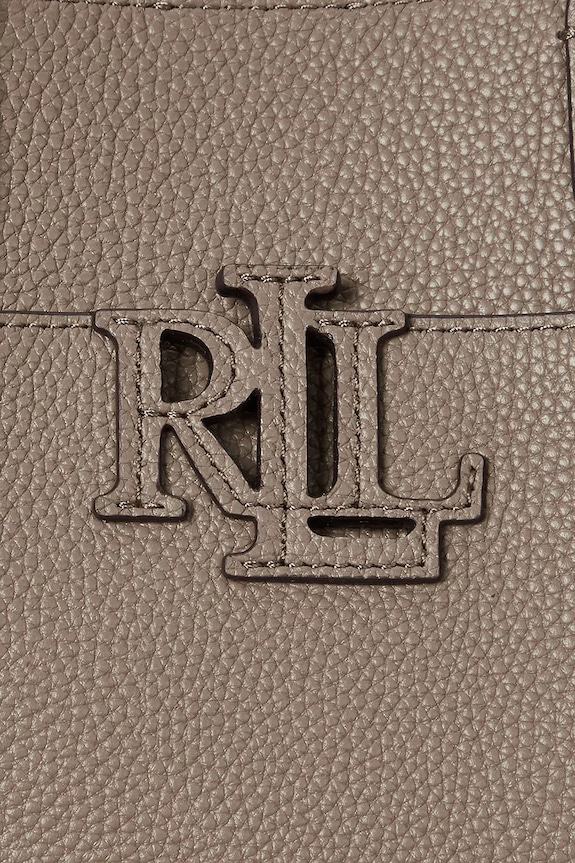 Kožna torba Lauren Ralph Lauren 431966760 smeđa