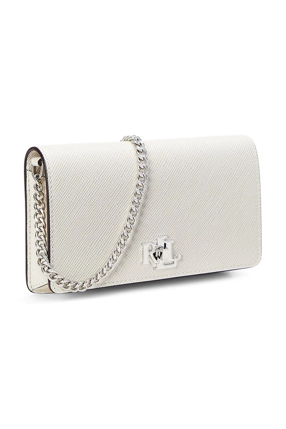 Lauren Ralph Lauren bőr táska 432966784 fehér SS25