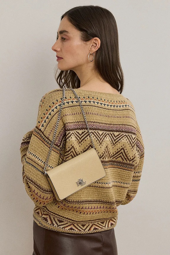 Lauren Ralph Lauren torebka skórzana 432966784