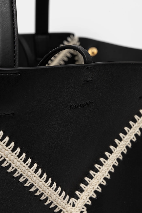 Accessori Nanushka borsetta THEORIGAMITOTE NW23CRBG02499 nero