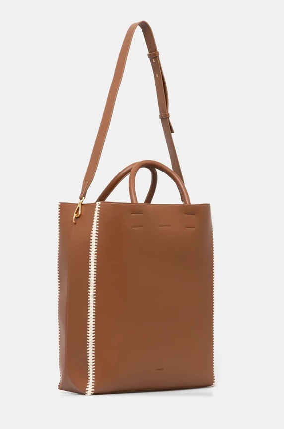 Torba Nanushka COMPASSTOTE NU24CRBG00276 smeđa SS25