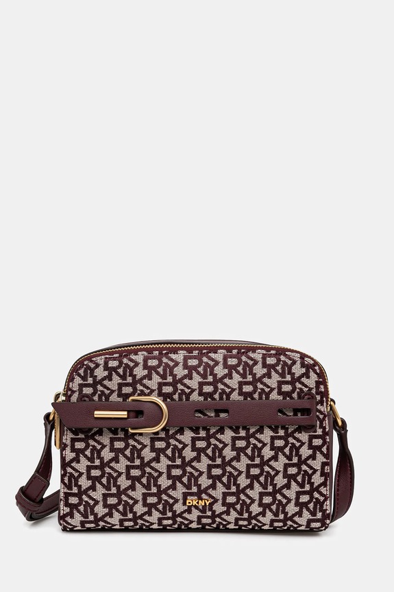 Kabelka Dkny textilní burgundské R44EFI69