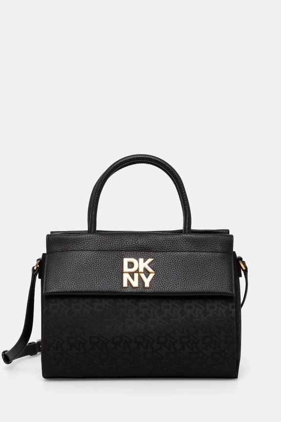 Dkny torebka skóra licowa czarny R44DFI70