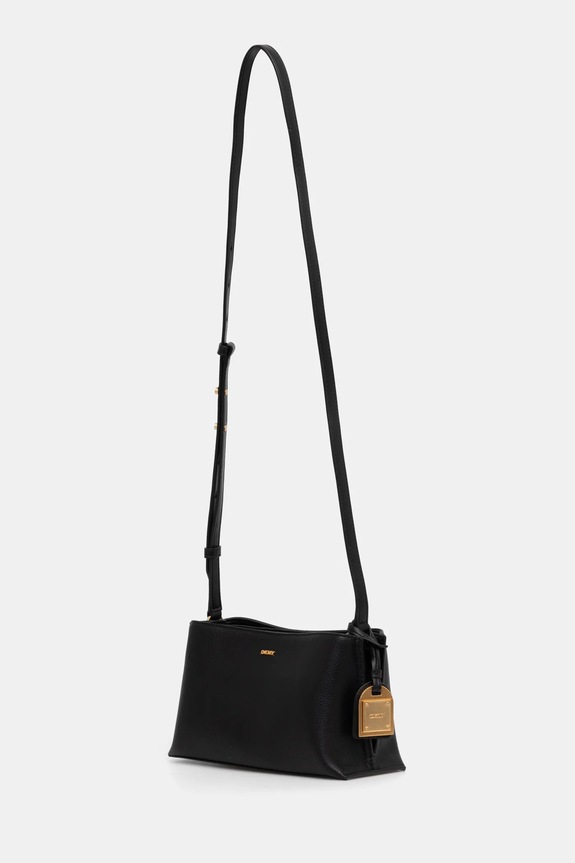 DKNY crossbody kabelka dámská kožená R44E1I54 černá AW25