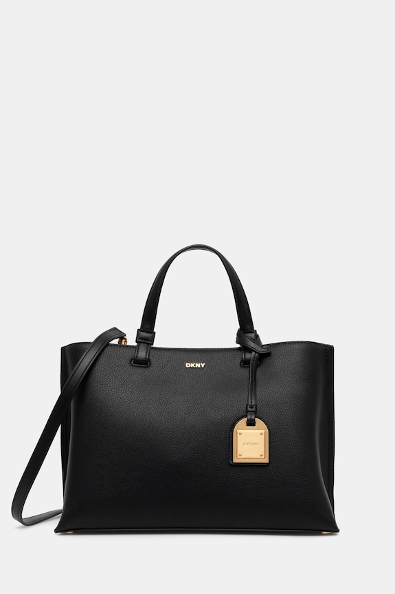 DKNY сумка crossbody для женщин из кожи ALYA кожа чёрный R44D1I53