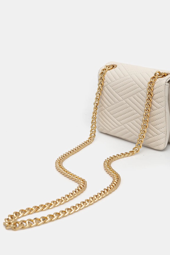 Doplňky Kožená kabelka Dkny R44EKI06 béžová