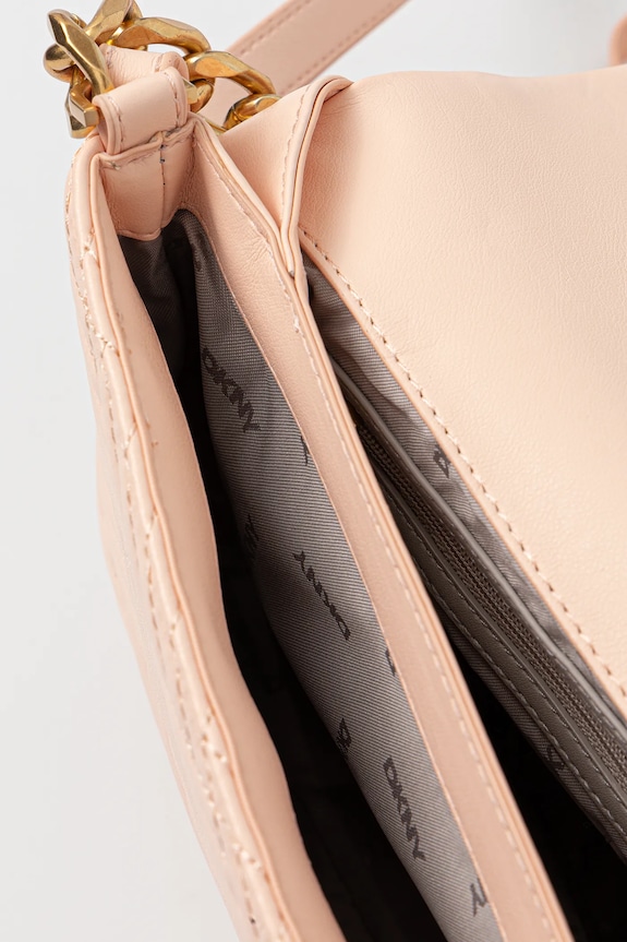 Dkny borsa a mano in pelle R44EKI05 beige
