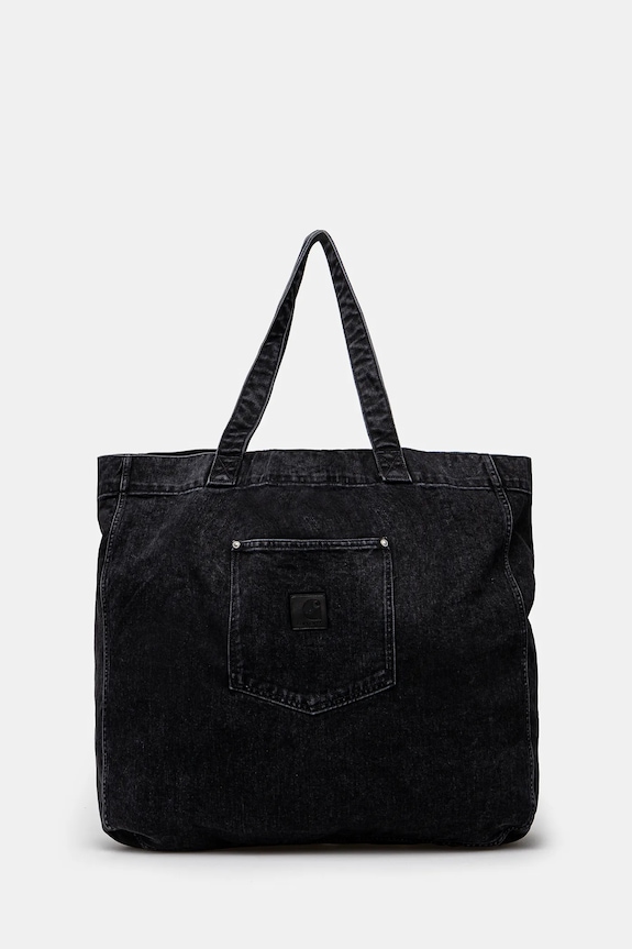 Carhartt WIP cotton handbag Rivet Tote Bag strapless black I034324.8906