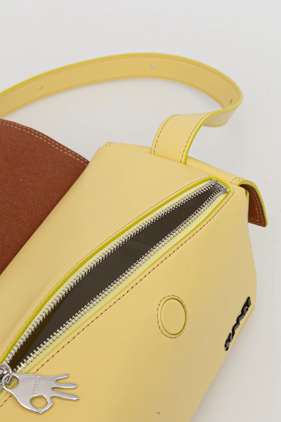 Sunnei borsetta ACCXBAG067 giallo