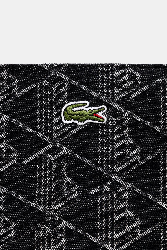 Lacoste torebka bawełniana czarny NU4994PB