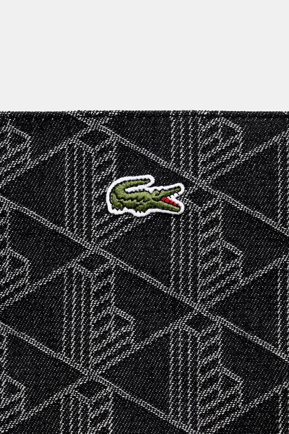 Lacoste torebka bawełniana czarny NU4994PB