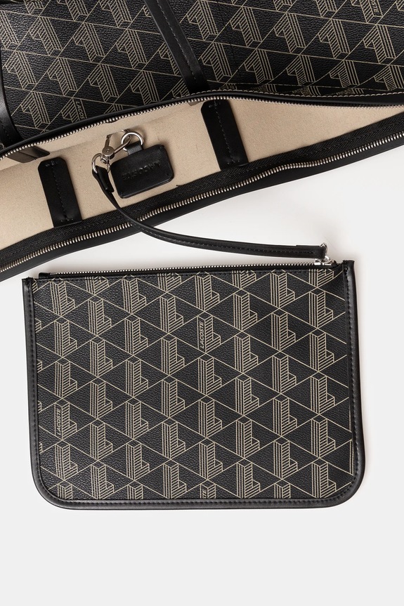 Τσάντα Lacoste NF5002ZE μαύρο