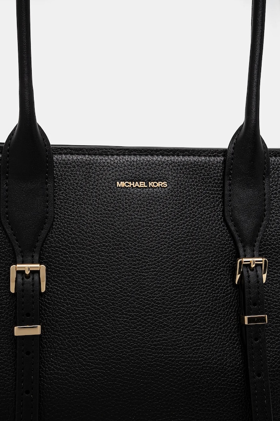 MICHAEL Michael Kors borsa a mano in pelle nero 30R5G9OT7L