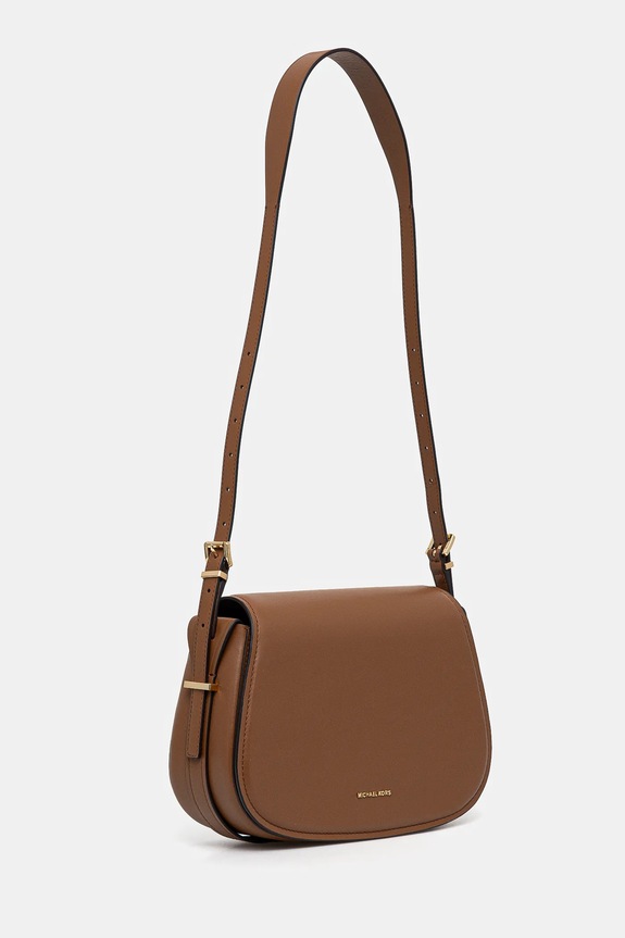 MICHAEL Michael Kors torebka skórzana 30R5GL0M2L brązowy SS25