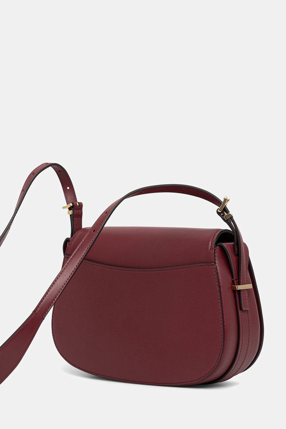 Doplňky Kožená kabelka MICHAEL Michael Kors 30R5GL0M2L burgundské