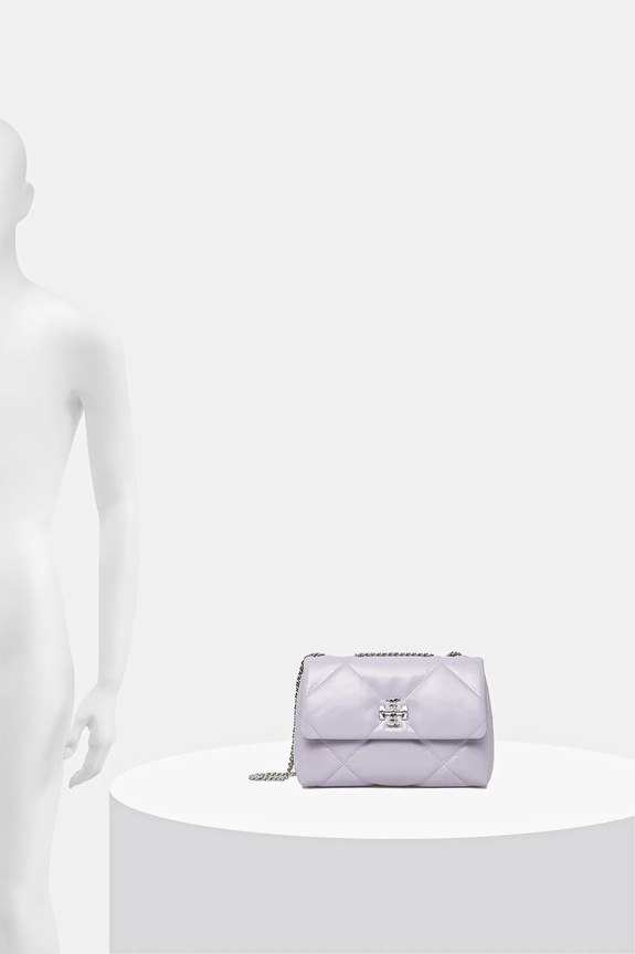 Kožená kabelka Tory Burch Kira Diamond Quilt 154706.500