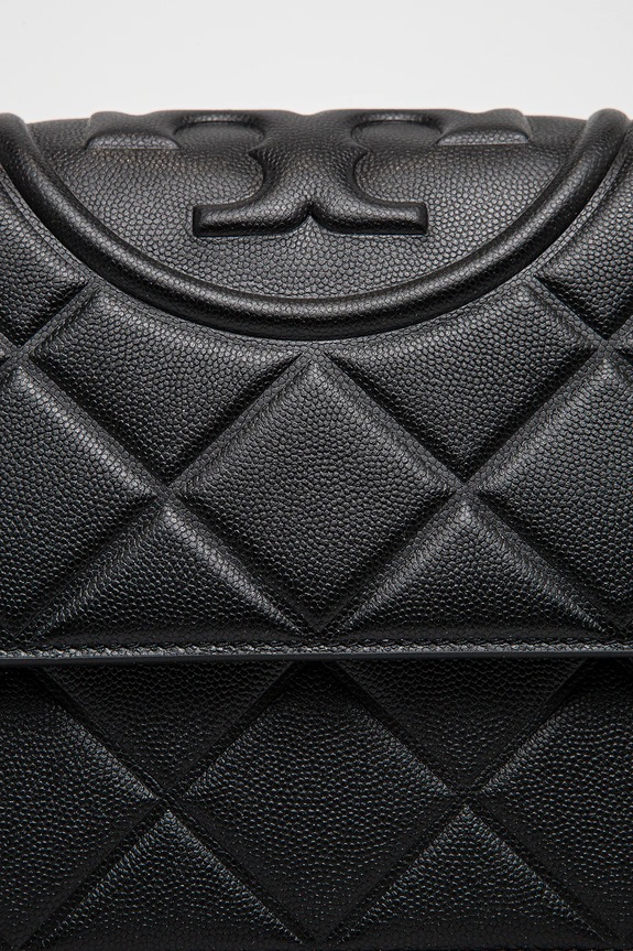 Tory Burch torebka Fleming Soft Grain czarny 169791.001