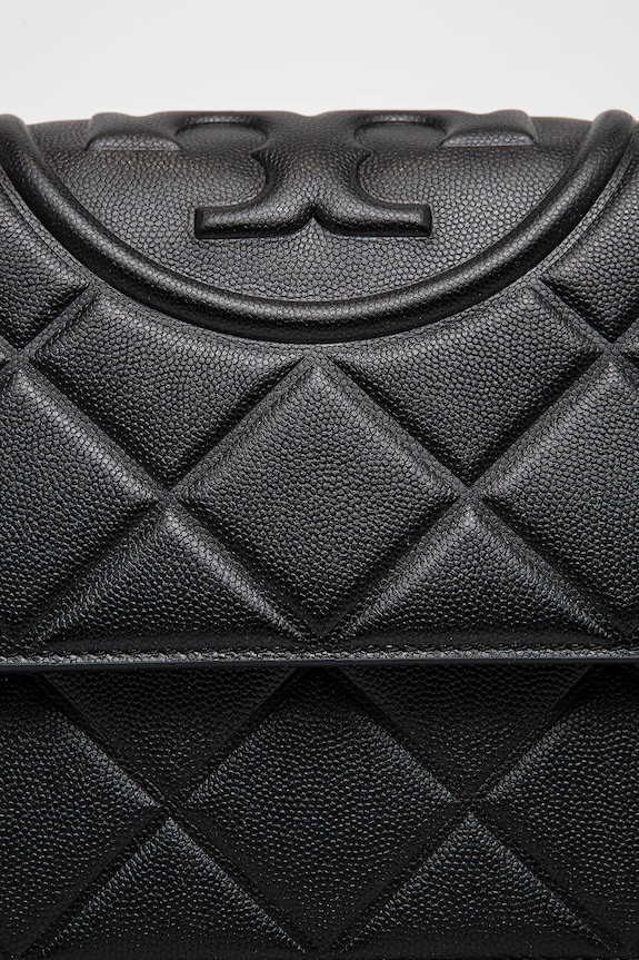 Tory Burch torebka Fleming Soft Grain czarny 169791.001