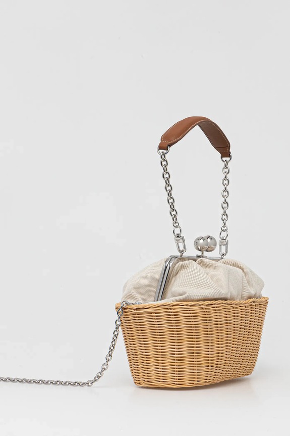 Weekend Max Mara torebka 2515511135600 beżowy SS25