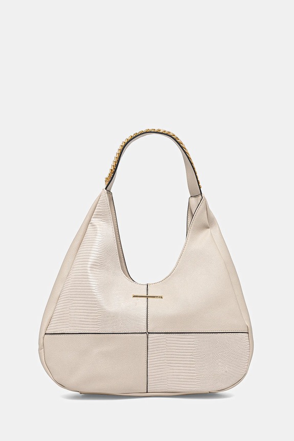 Aldo kézitáska OVERELLS szintetikus bőr bézs OVERELLS.270