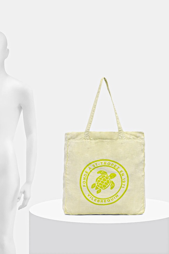 Λινή τσάντα παραλίας Vilebrequin BABEL BBLA1111