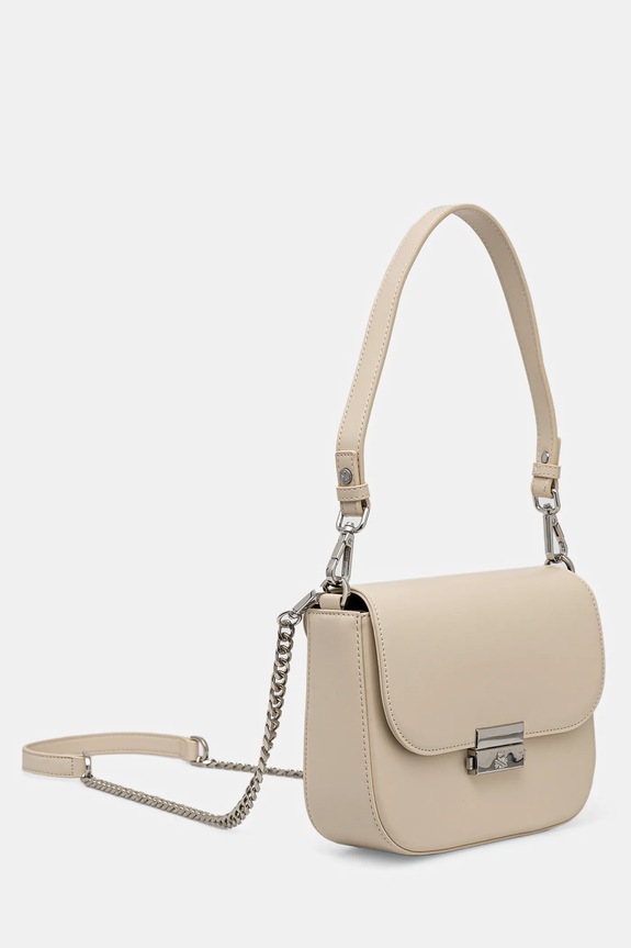 United Colors of Benetton torebka 6QTUDY06Y beżowy SS25