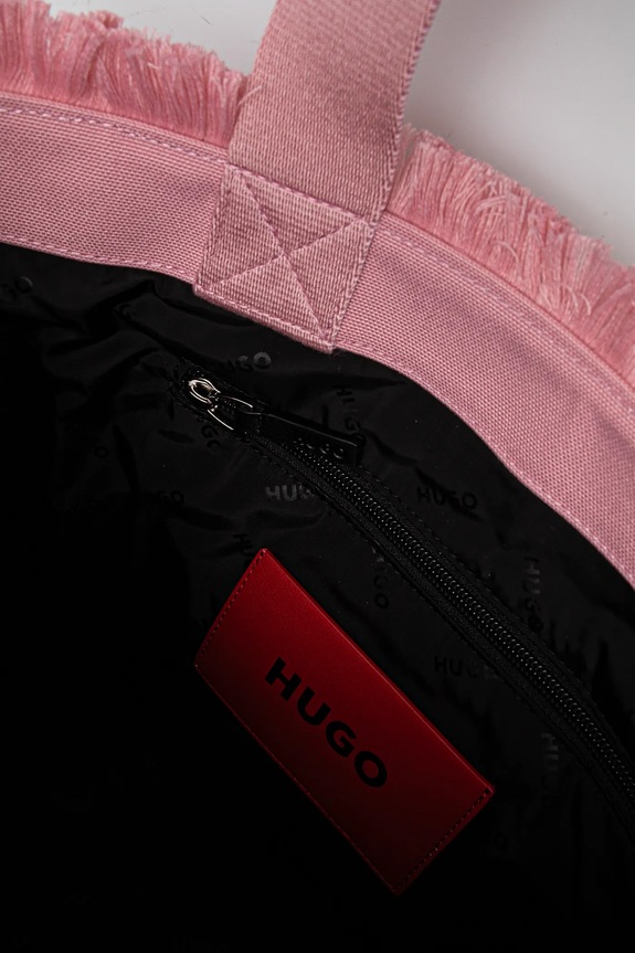 Τσάντα HUGO 50541535 ροζ